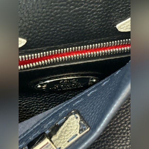 Fendi Monster Peek A Boo Bag in Navy LIKE NEW - Picture 9 of 15